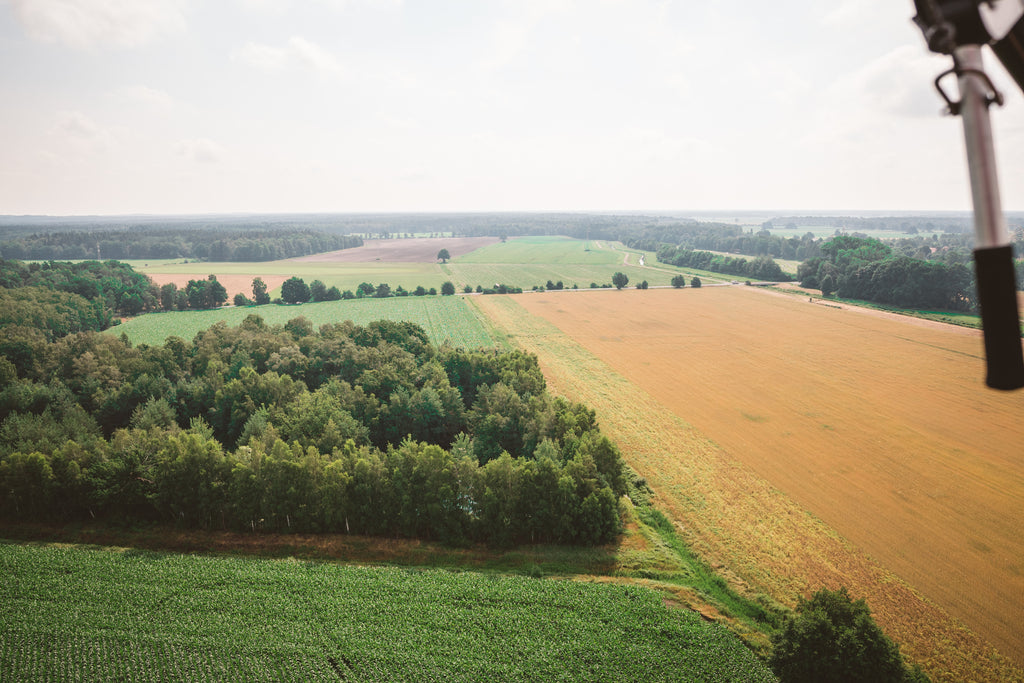 Rundflug mit einem Motorschirm im Norden von  Hannnover