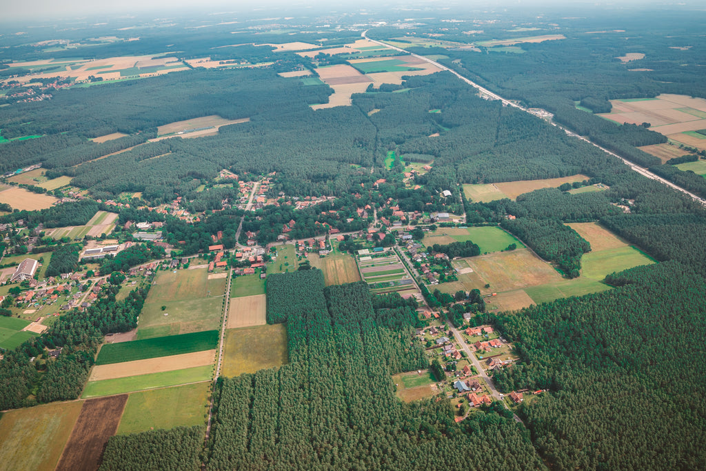 Rundflug mit einem Motorschirm im Norden von  Hannnover