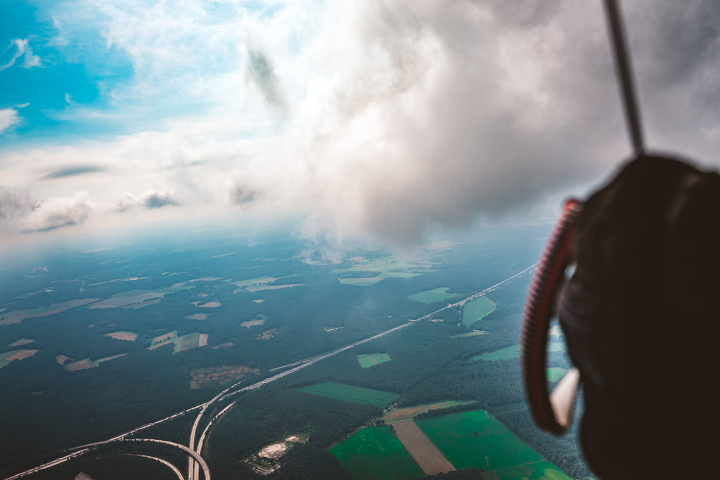 Rundflug mit einem Motorschirm im Norden von  Hannnover